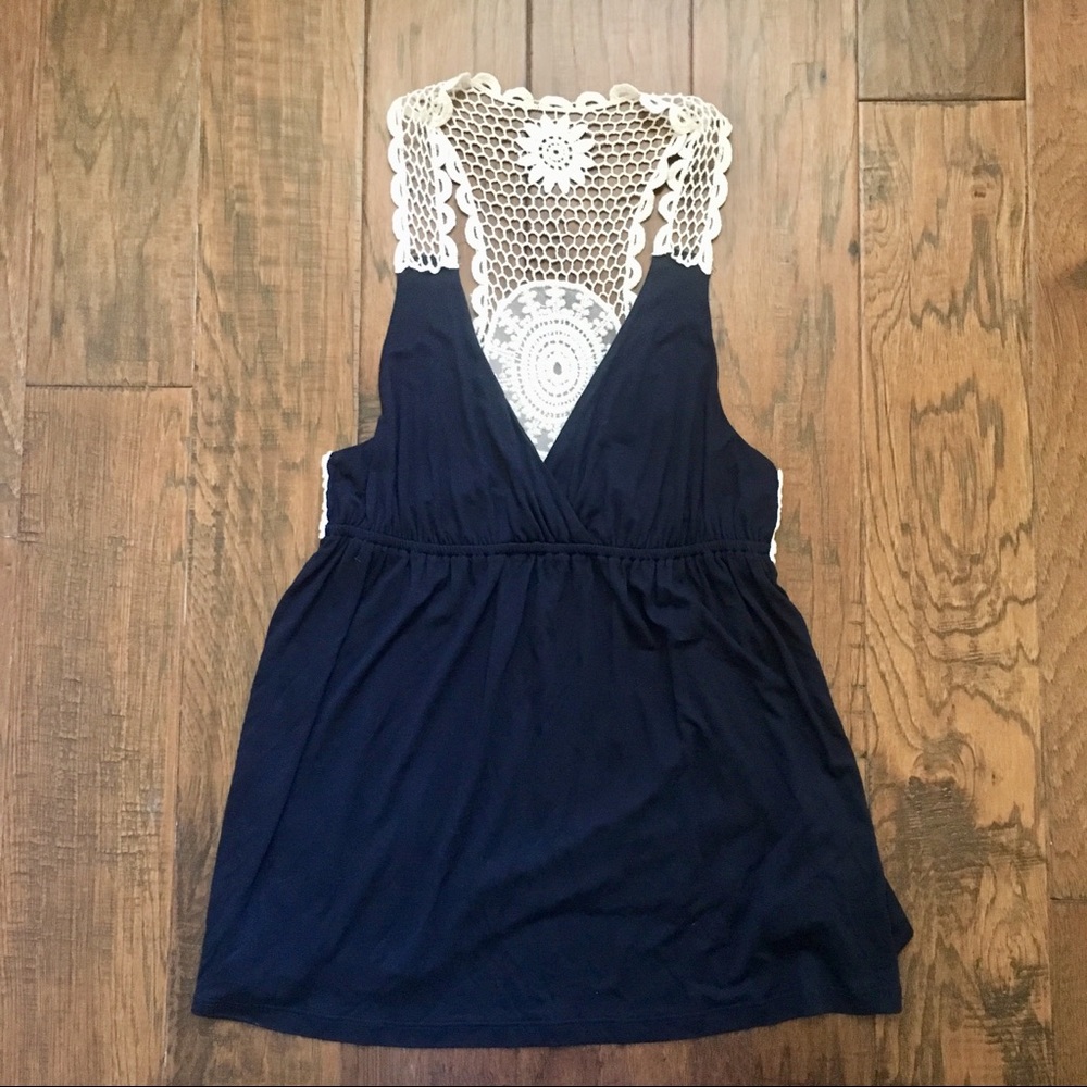 NWOT Forever 21 - Crochet Tank Top - M
